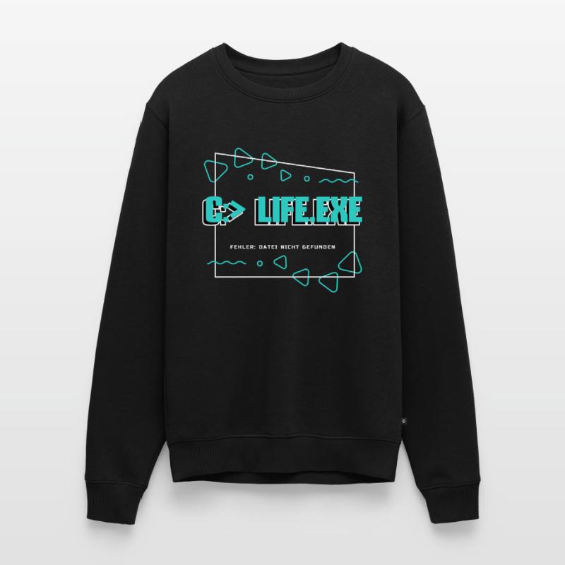 Computer Science - C:> Life.exe - Error Gift Men's Premium Organic Jumper