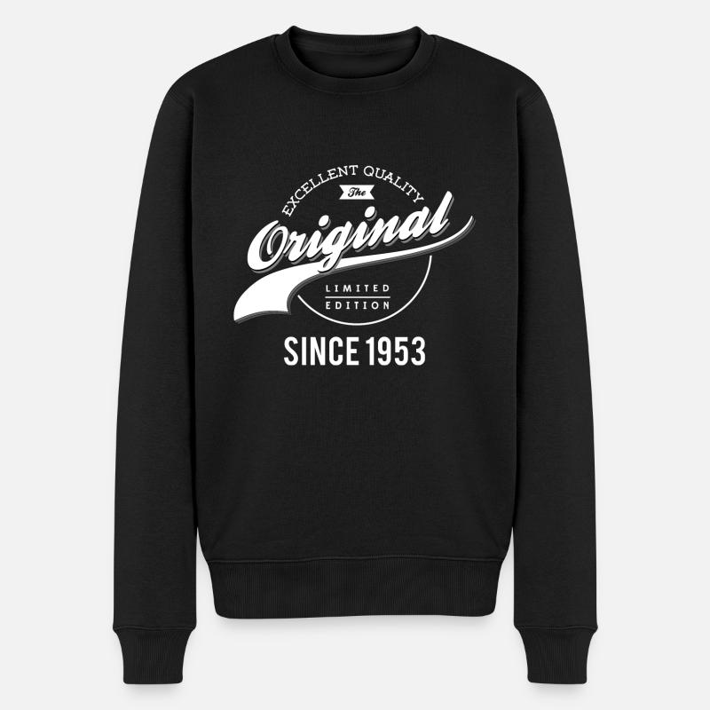 originale 1953 - Pull Premium bio Homme - noir