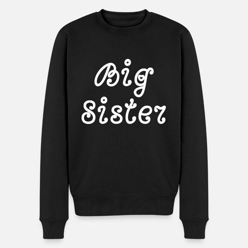 Big sister - Pull Premium bio Homme - noir