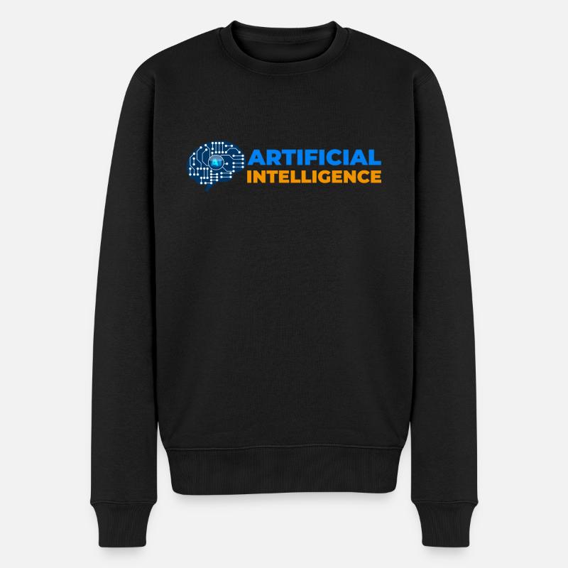 Intelligence artificielle - Pull Premium bio Homme - noir