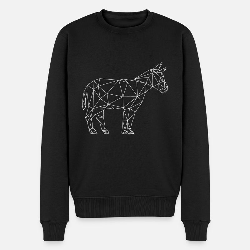 L’âne - Pull Premium bio Homme - noir