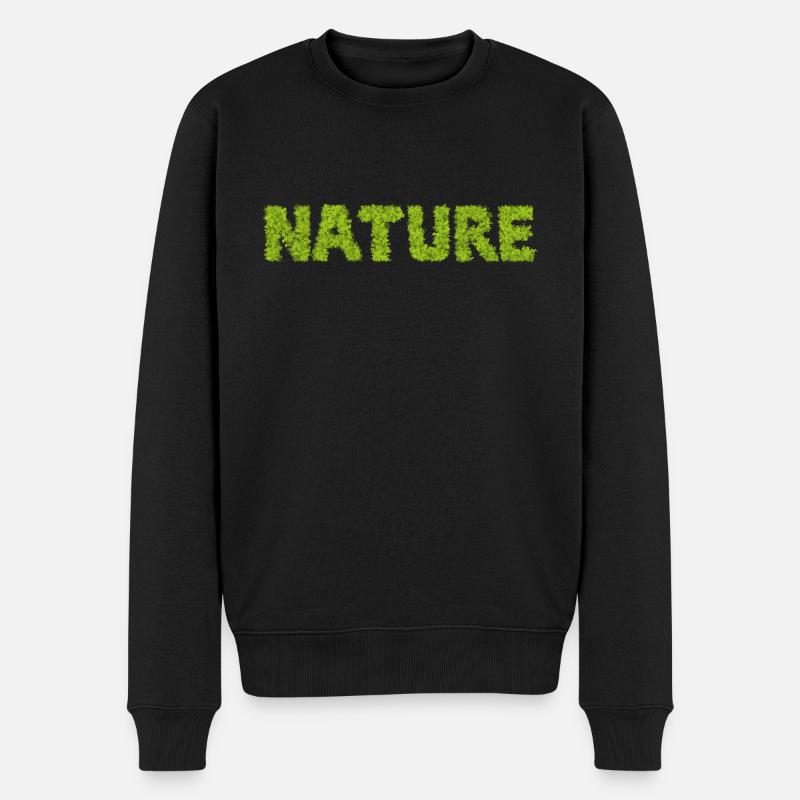 Nature - Pull Premium bio Homme - noir