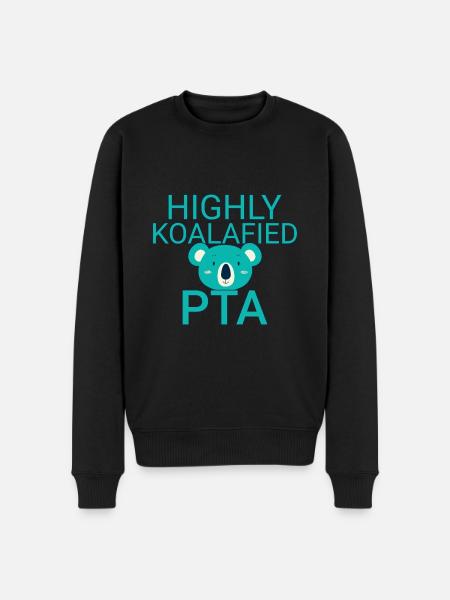 PTA Koalafied Pharmacy - Men's Premium Organic Jumper - black