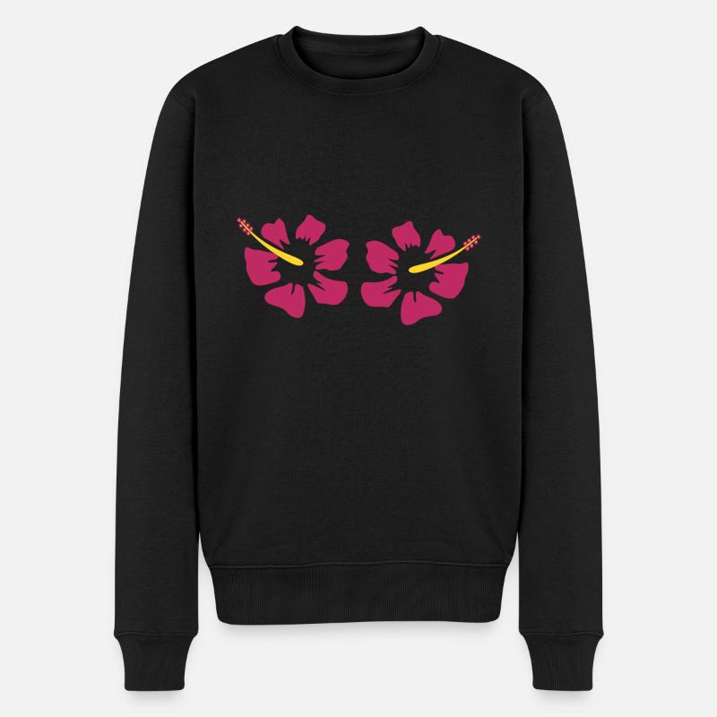 Muttertags Geschenk Mutter Muttertag Geschenkidee  - Männer Premium Bio Pullover - Schwarz