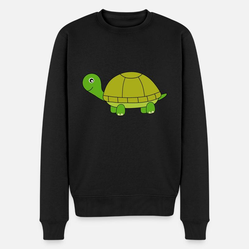 Tortue - Pull Premium bio Homme - noir