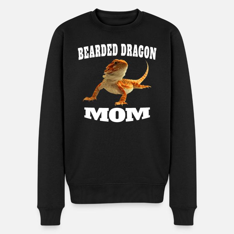Maman dragon barbu - Pull Premium bio Homme - noir