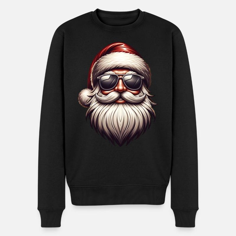 Père Noël - Pull Premium bio Homme - noir