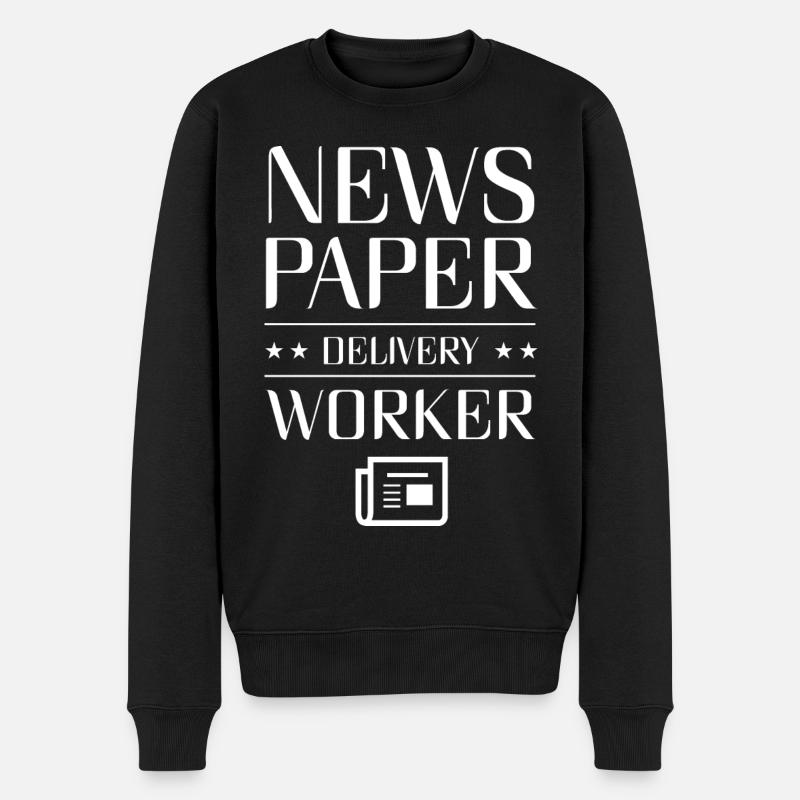 Publications périodiques Profession - Pull Premium bio Homme - noir
