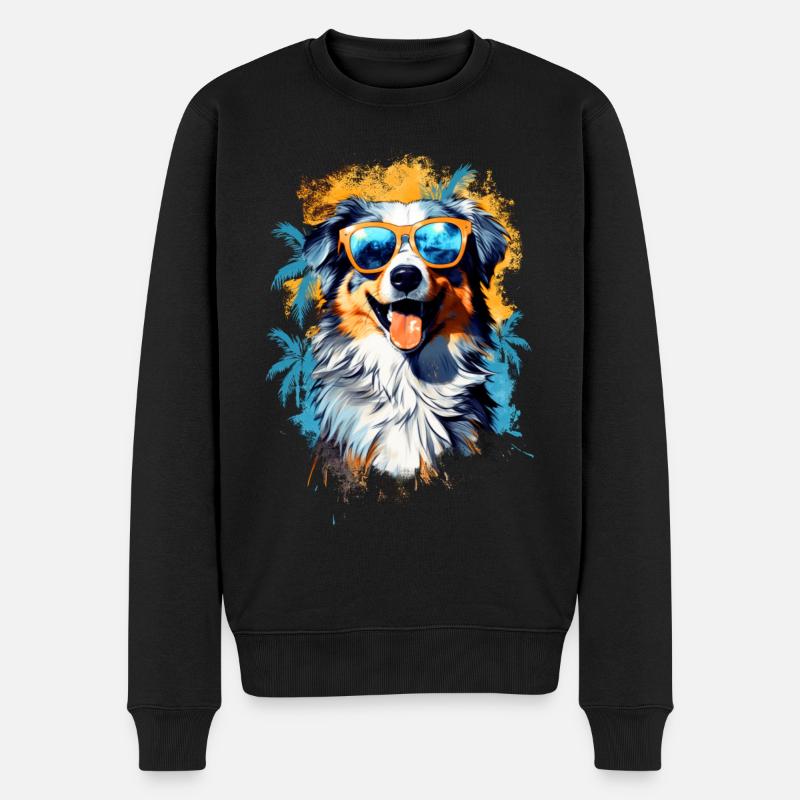 Berger australien - Pull Premium bio Homme - noir