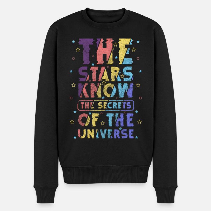 Astronaute Spatial - Pull Premium bio Homme - noir