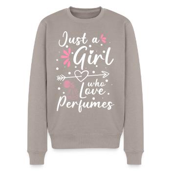 parfum odeur parfumerie luxe - Pull Premium bio Homme - taupe - Devant - Nico (187cm)