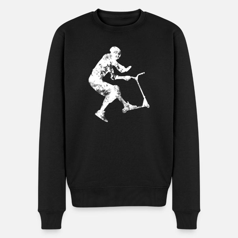 Scooter - Männer Premium Bio Pullover - Schwarz