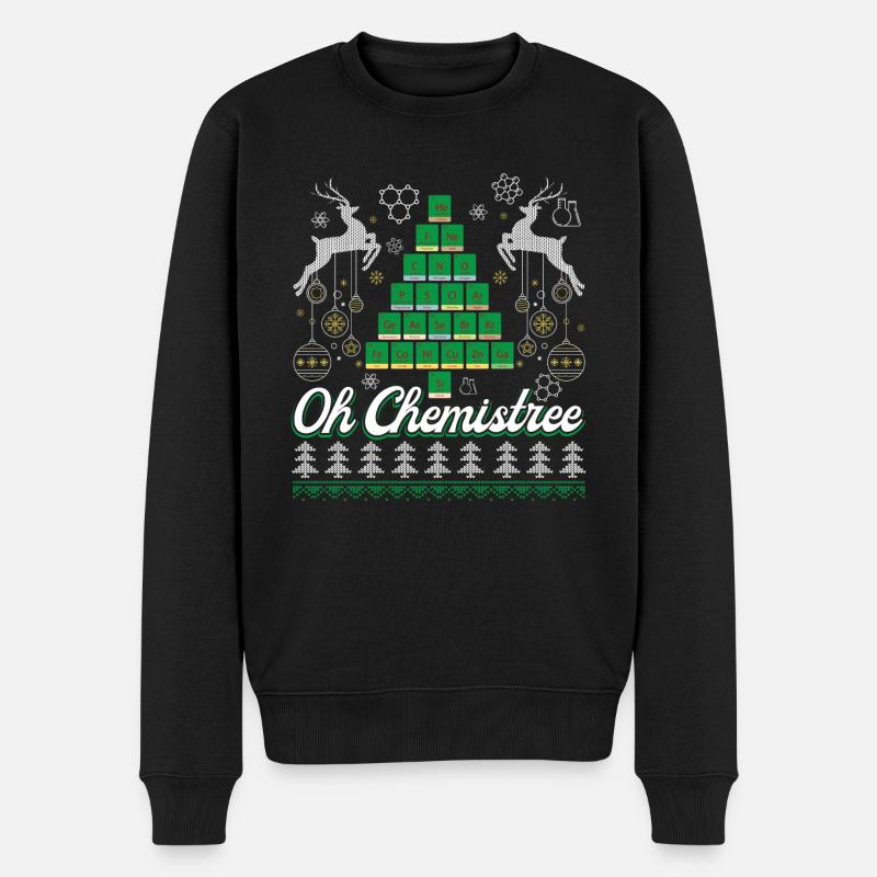 Noël Chimie Noël - Pull Premium bio Homme - noir