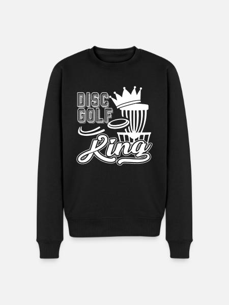 Disc Golf Disc Golf King - Men's Premium Organic Jumper - black