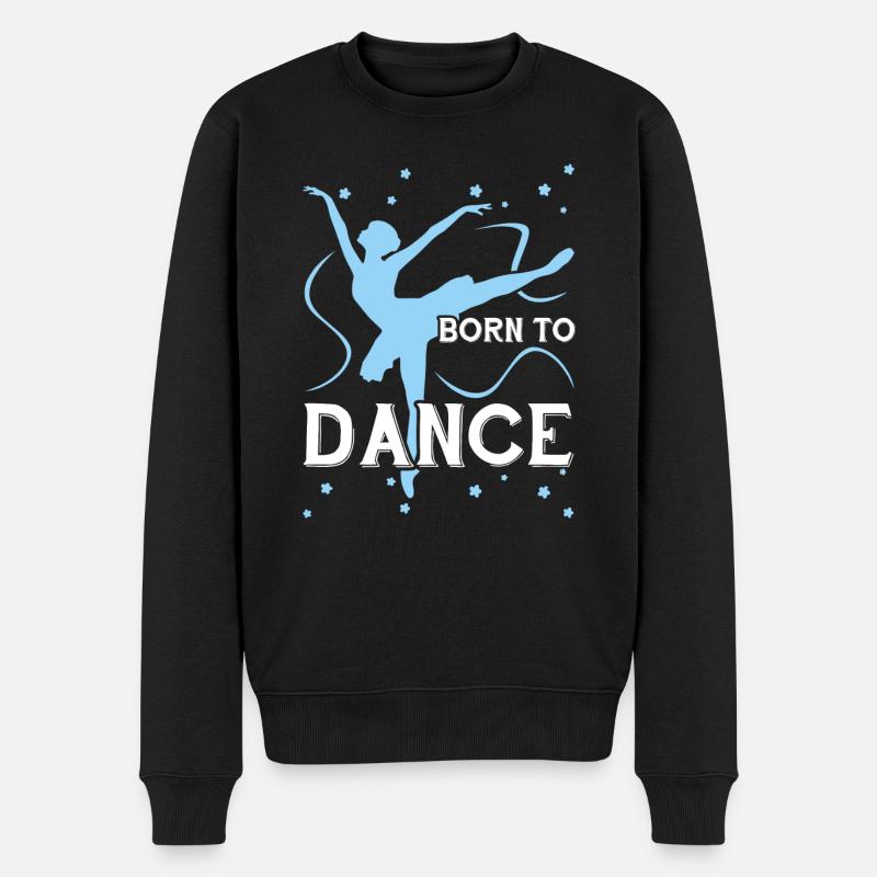 Danse née pour danser - Pull Premium bio Homme - noir