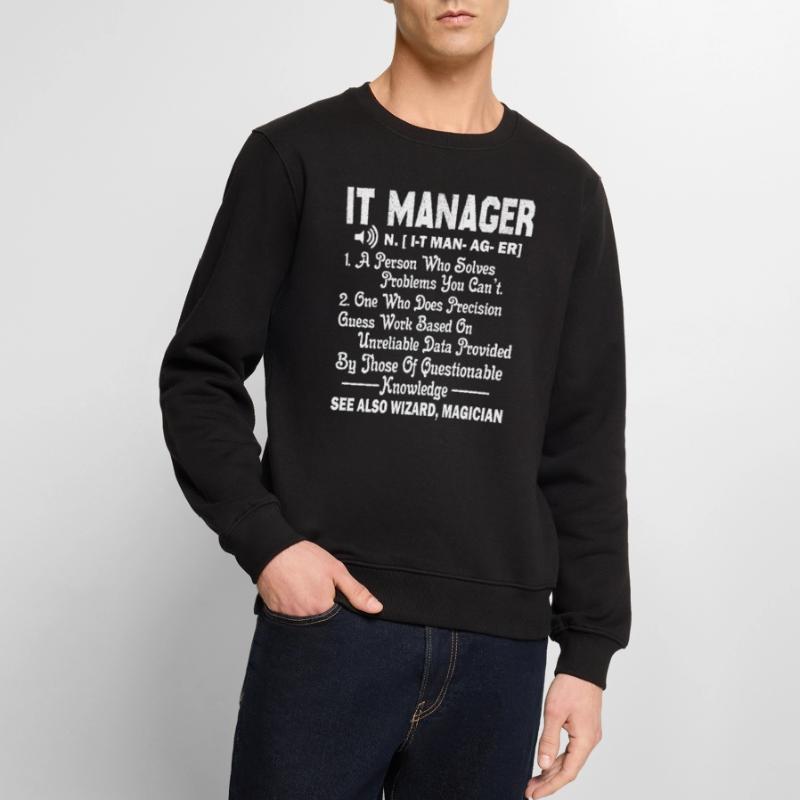 Responsable informatique Définition du responsable informatique Pull Premium bio Homme