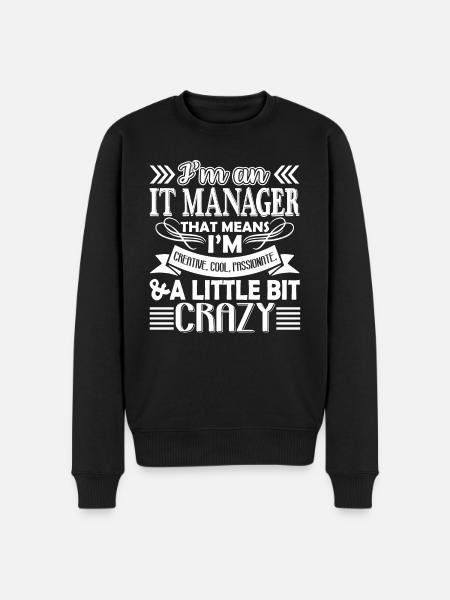 IT Manager Creative IT Manager - Pull Premium bio Homme - noir