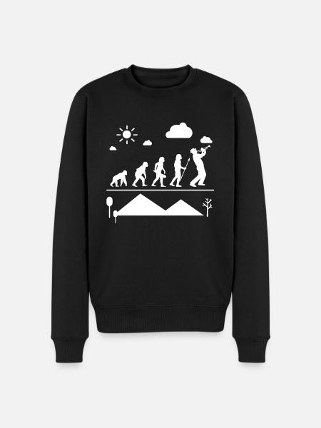 Trumpet Trumpet Evolution - Men's Premium Organic Jumper - black