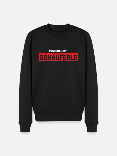 German food Schäuferle Franconia dialect - Men's Premium Organic Jumper - black