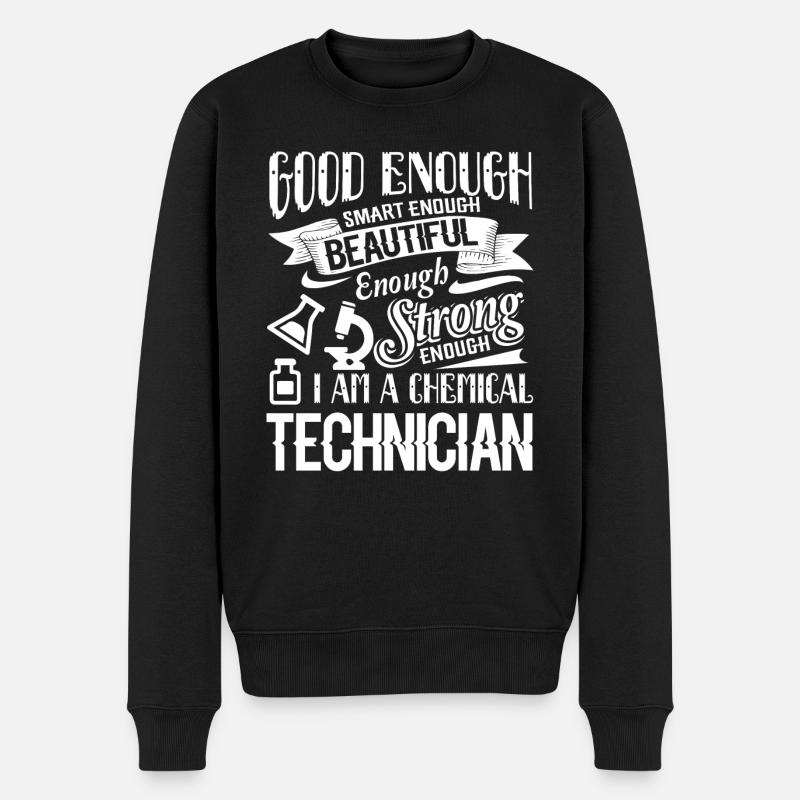 Chemical Technician Strong Chemical Technician - Men's Premium Organic Jumper - black