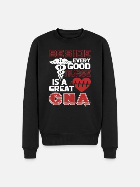 CNA Great CNA - Men's Premium Organic Jumper - black