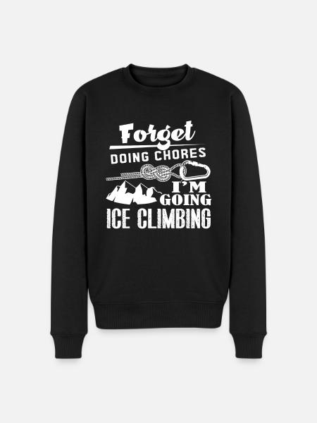 Climbing I am Going Climbing - Men's Premium Organic Jumper - black