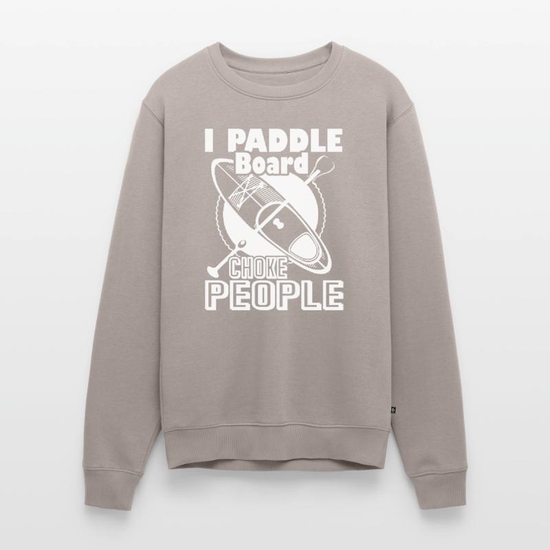 Paddleboarding I Paddle Board Men's Premium Organic Jumper