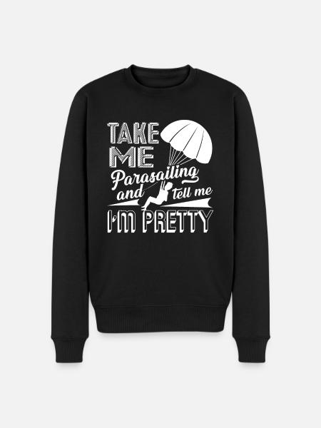 Parasailing Take Me Parasailing - Men's Premium Organic Jumper - black