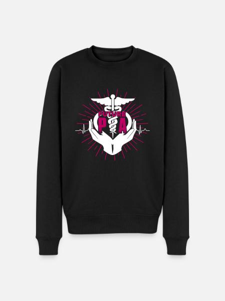 Future Physician Assistant - Men's Premium Organic Jumper - black