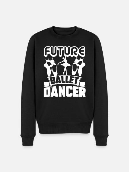 Ballet Dancer Future Ballet Dancer - Men's Premium Organic Jumper - black