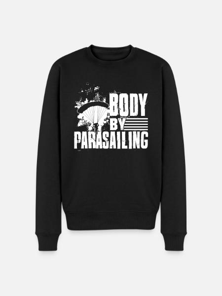 Parasailing Body By Parasailing - Men's Premium Organic Jumper - black