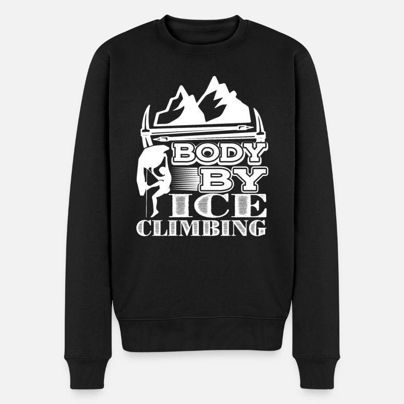 Climbing Body By Climbing - Men's Premium Organic Jumper - black