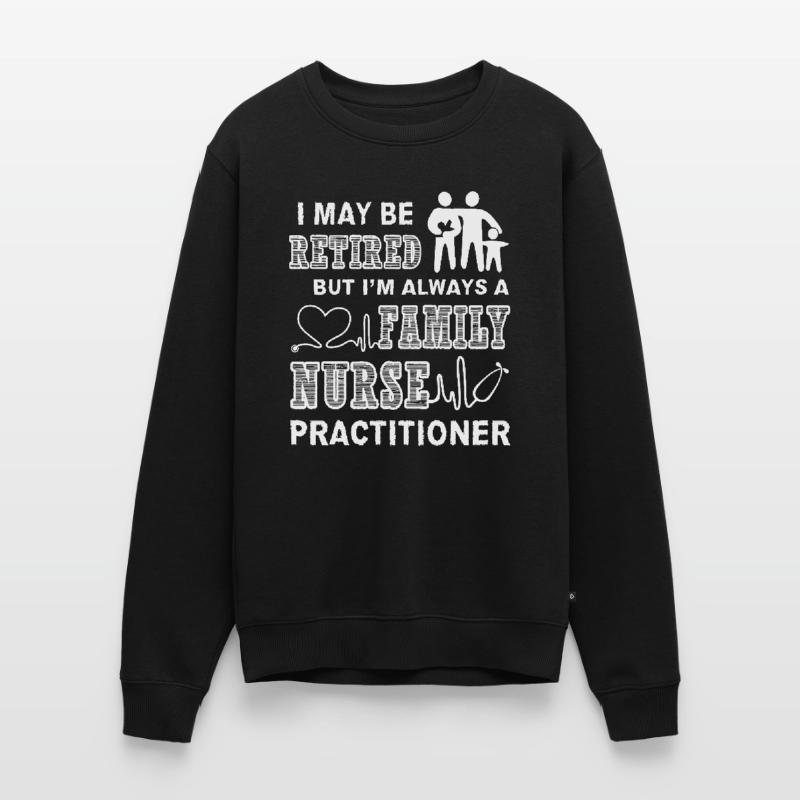 Nurse Practitioner Always A Nurse Practitioner Men's Premium Organic Jumper