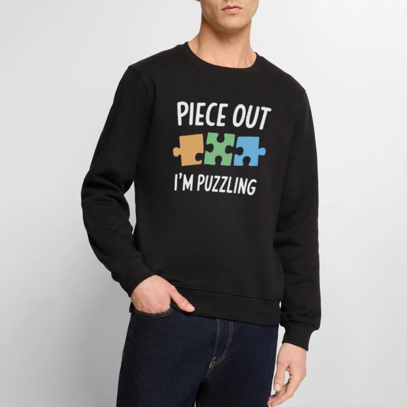 Nur noch ein Teil, ich verspreche ein lustiges Puzzle Männer Premium Bio Pullover