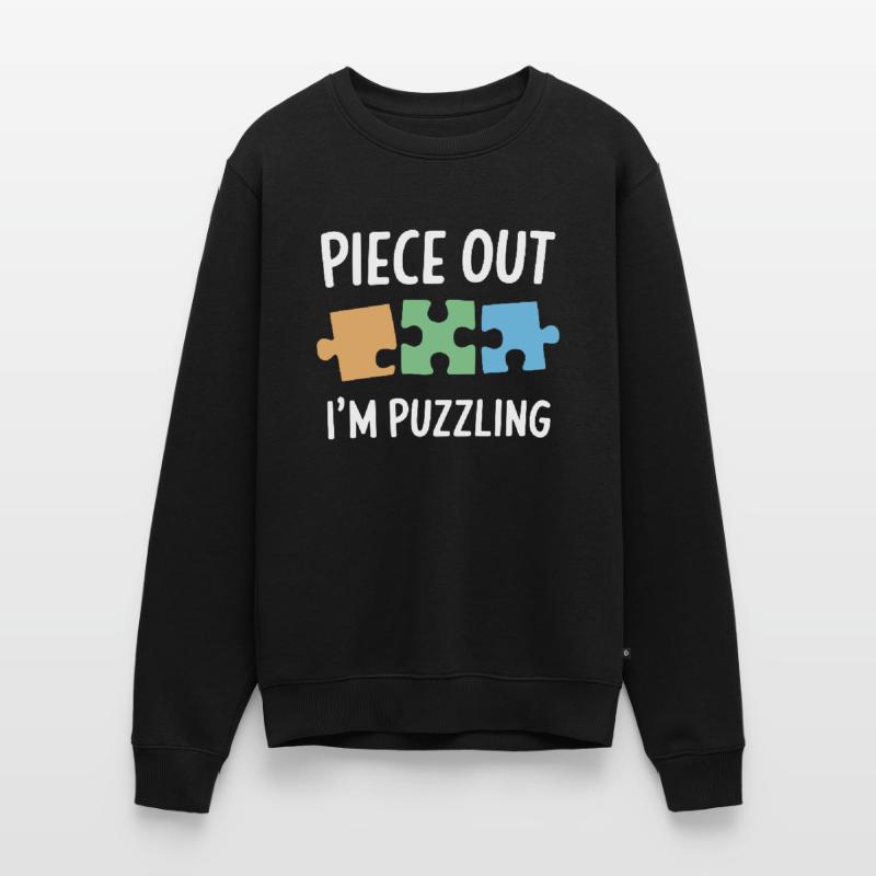 Nur noch ein Teil, ich verspreche ein lustiges Puzzle Männer Premium Bio Pullover