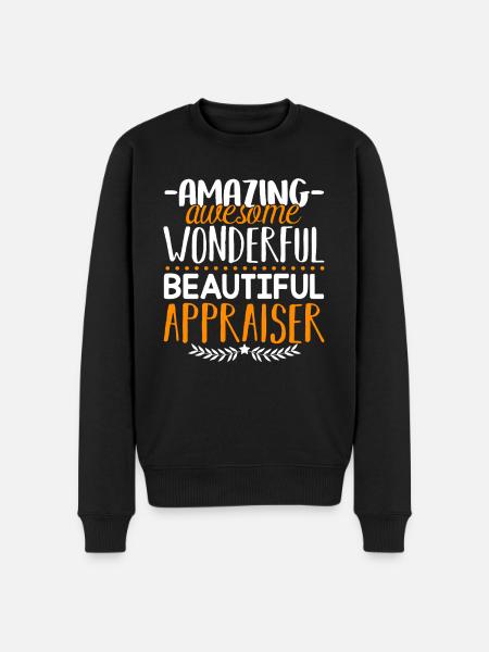 Appraiser Amazing Appraiser - Men's Premium Organic Jumper - black
