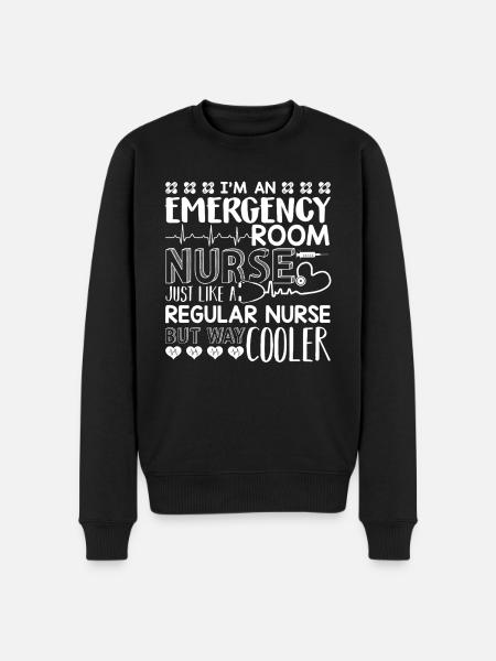 Emergency Nurse Emergency Nurse Cooler - Men's Premium Organic Jumper - black