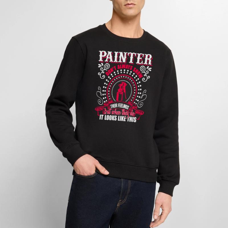 Painter Awesome Painter Men's Premium Organic Jumper