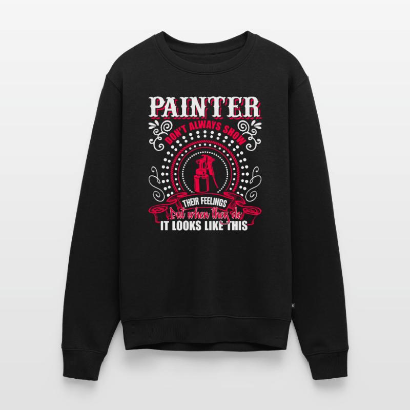 Painter Awesome Painter Men's Premium Organic Jumper