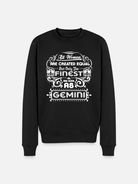 Gemini Gemini Evolution - Men's Premium Organic Jumper - black