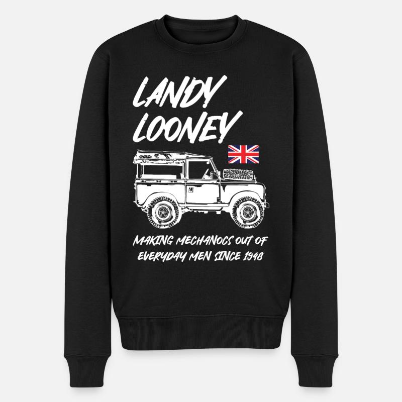 Landy Looney Mécanique - Pull Premium bio Homme - noir