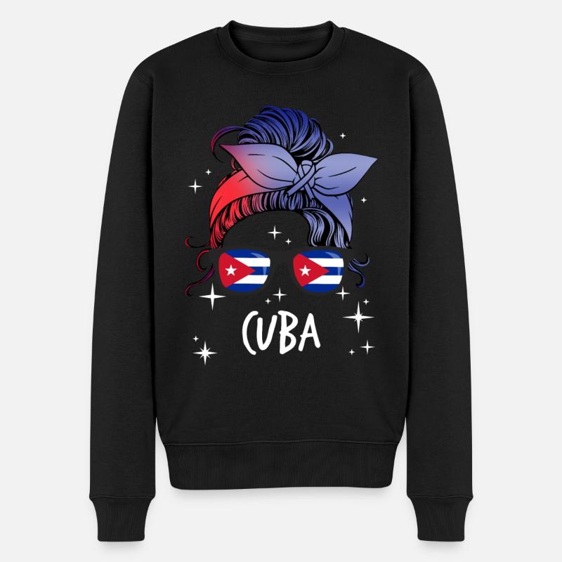 Cuba - Pull Premium bio Homme - noir