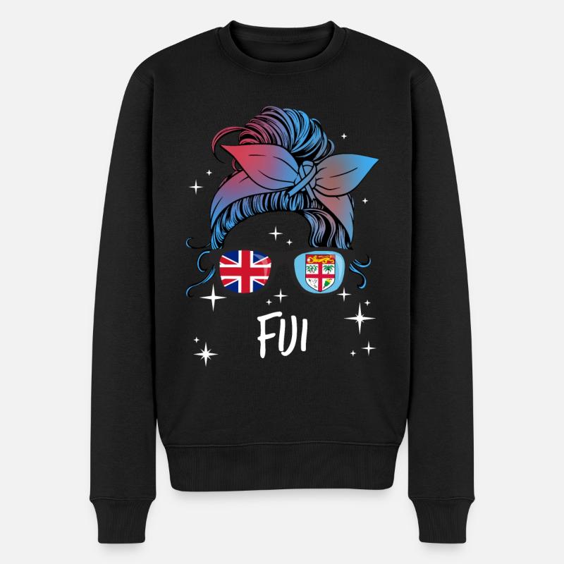Fiji - Pull Premium bio Homme - noir