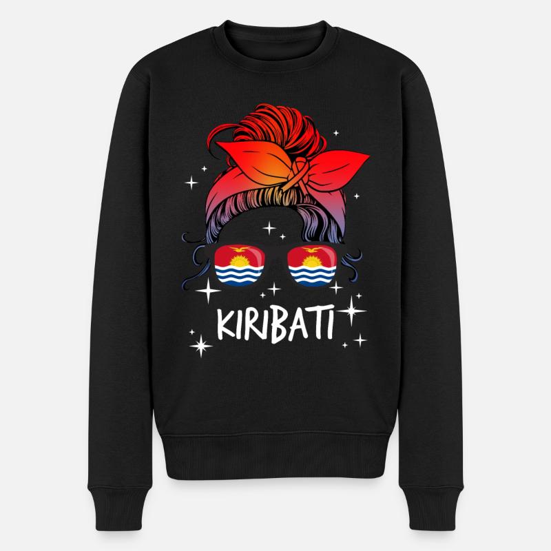 Kiribati - Pull Premium bio Homme - noir