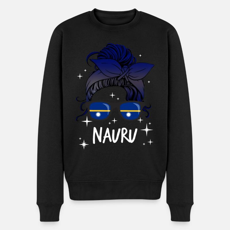 Nauru - Pull Premium bio Homme - noir