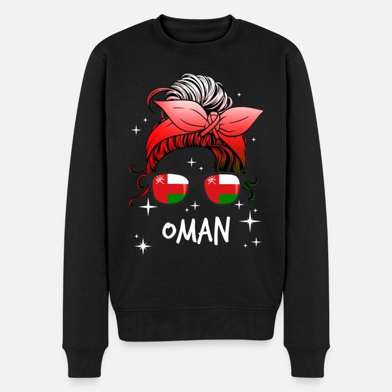 Oman - Pull Premium bio Homme - noir