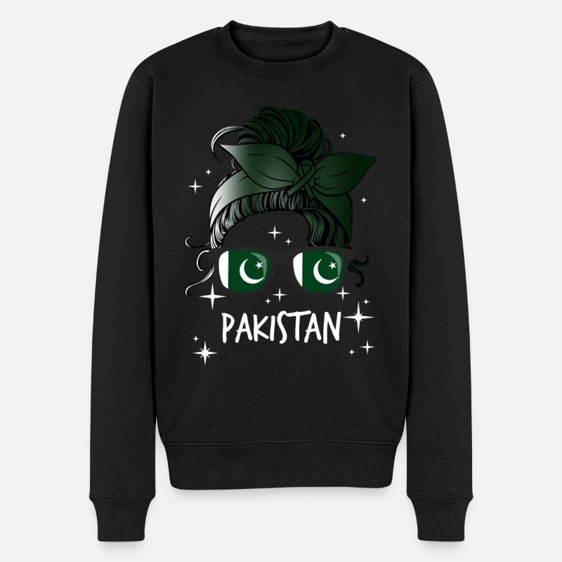 Pakistan - Pull Premium bio Homme - noir