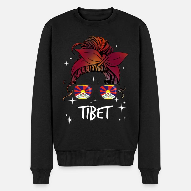 Tibet - Pull Premium bio Homme - noir