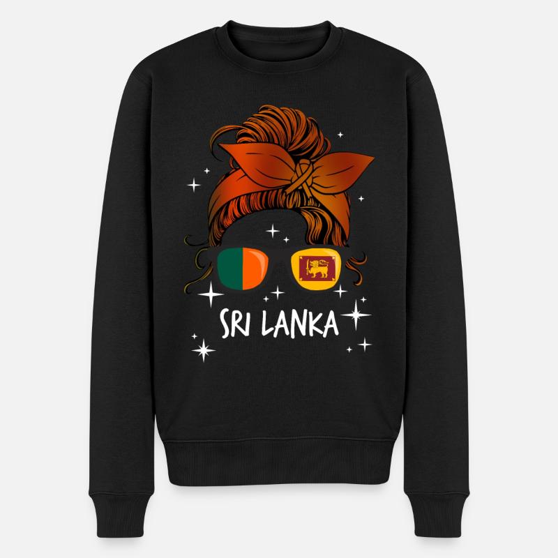 Sri Lanka - Pull Premium bio Homme - noir