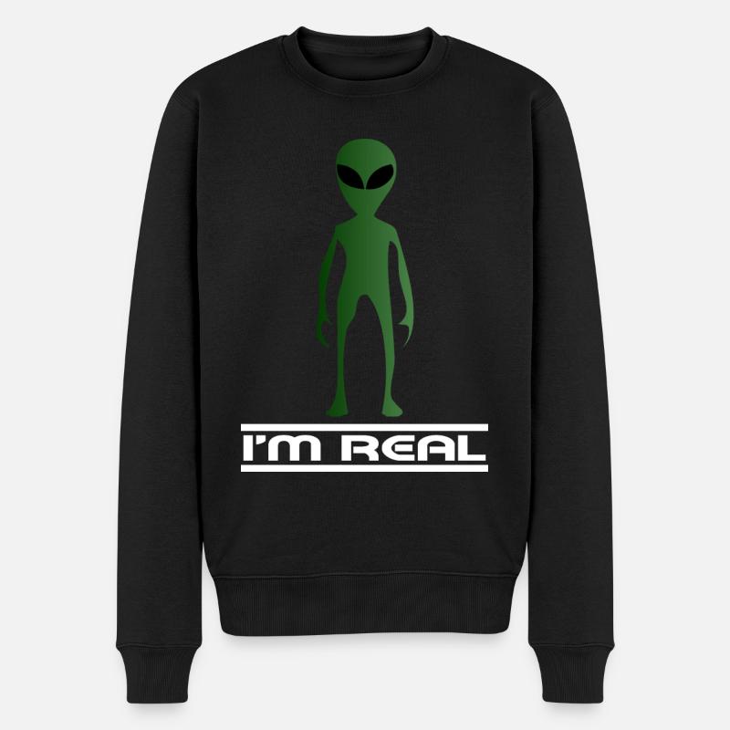 Extraterrestres univers espace extraterrestres - Pull Premium bio Homme - noir